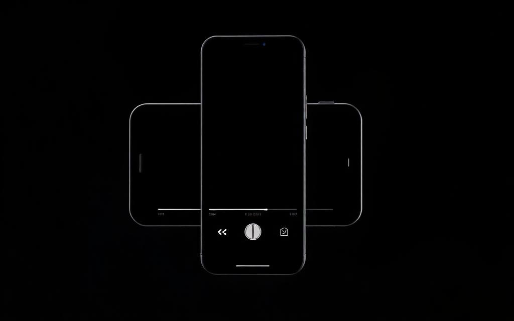 スマホで全身動画を撮影するイメージ