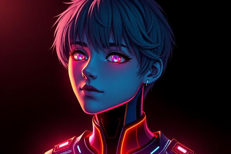 AIで作ったオリジナルキャラで創作